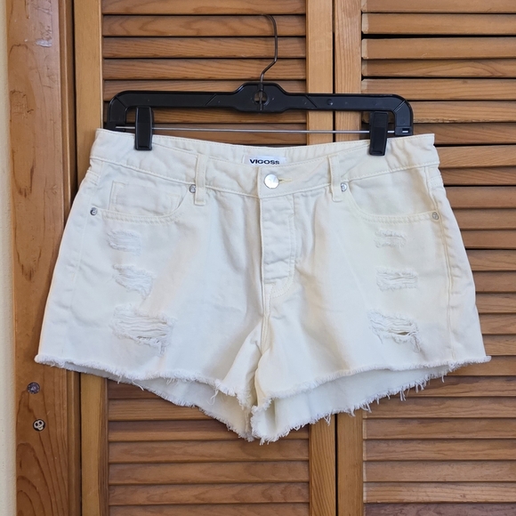 Vigoss Pants - EUC Vigoss Women's Denim Cut Off Shorts Size 29